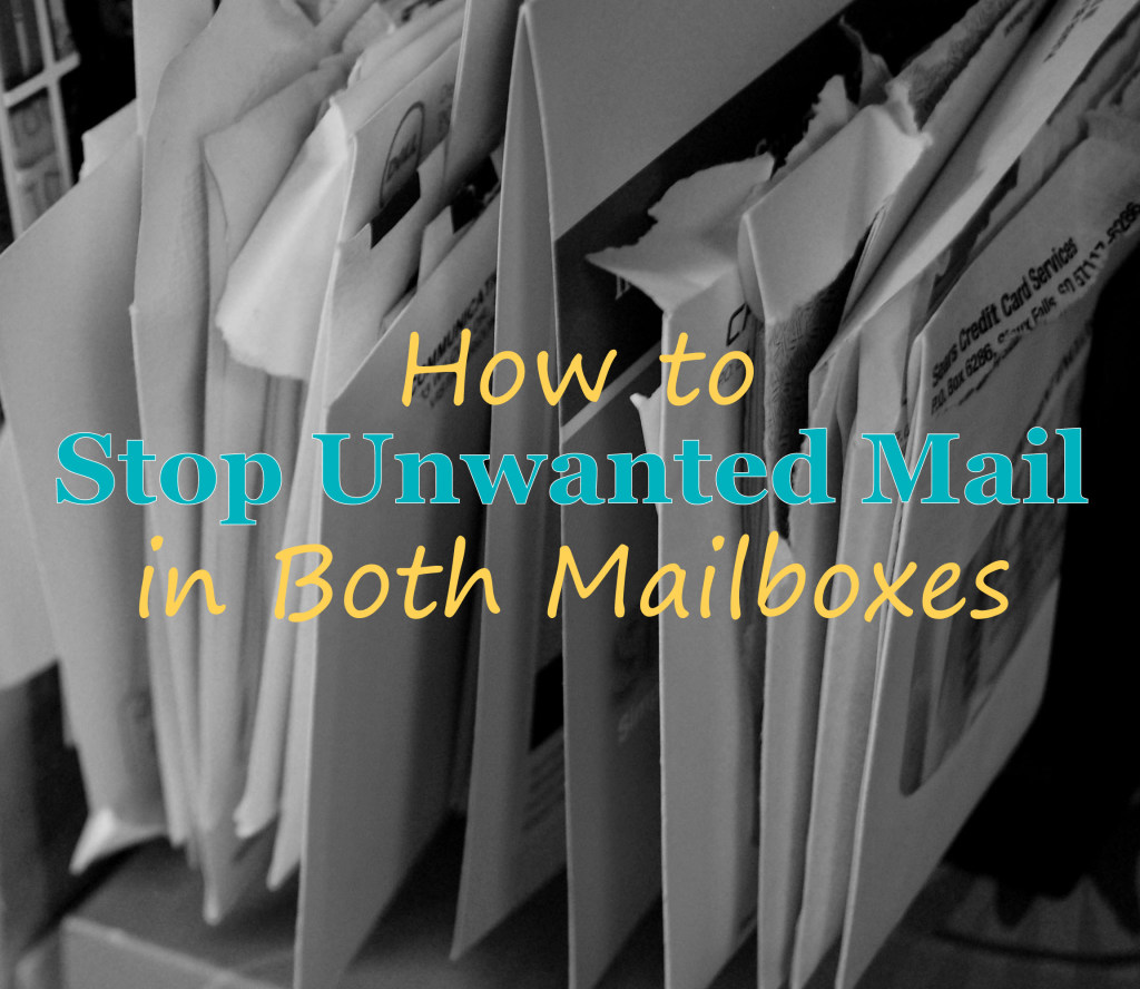 stop unwanted mail