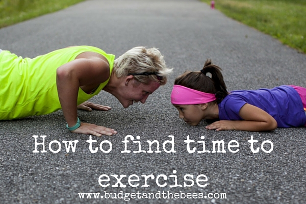 How to find time to exercise