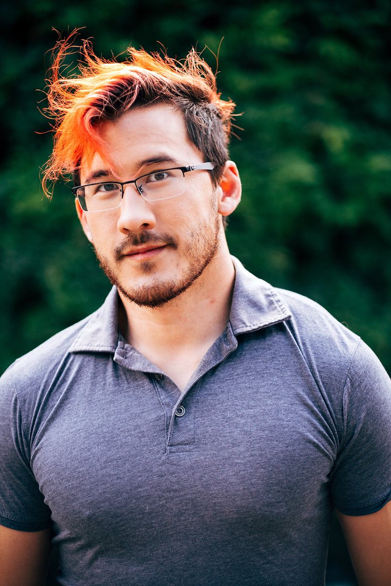 Markiplier Red And Black Hair