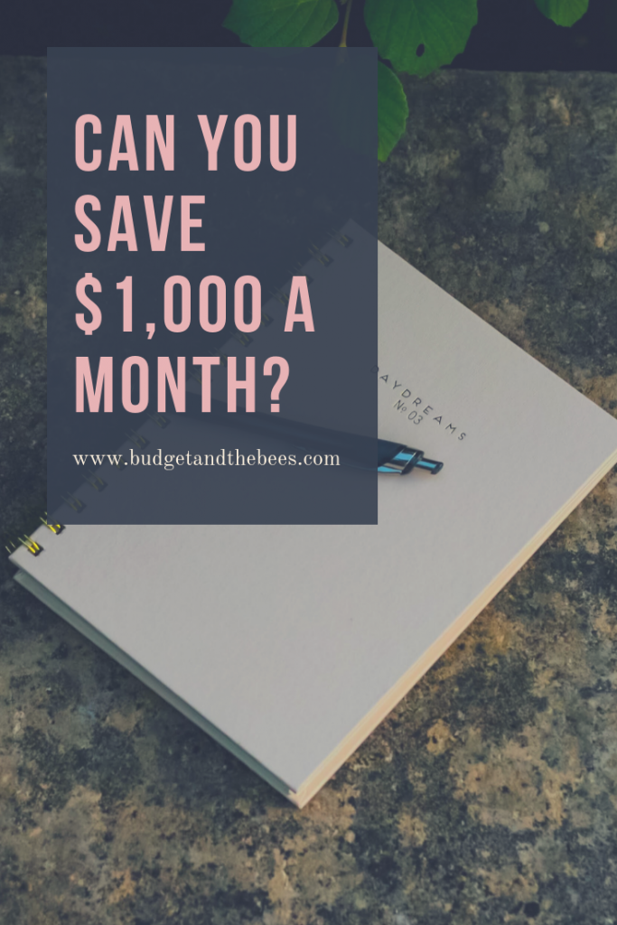 save $1000 a month